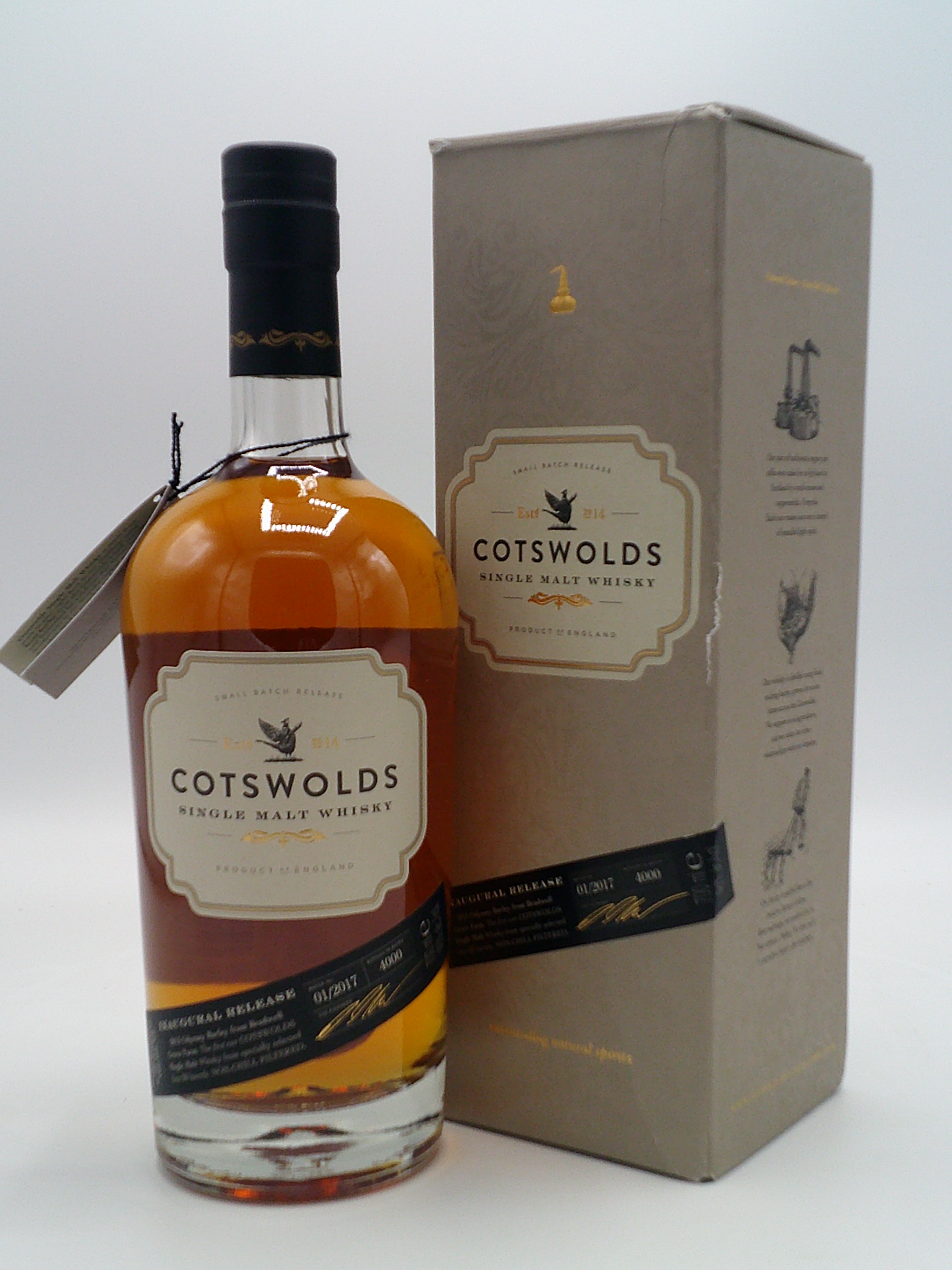 Cotswolds Inaugural Release FoxDaviesWhisky