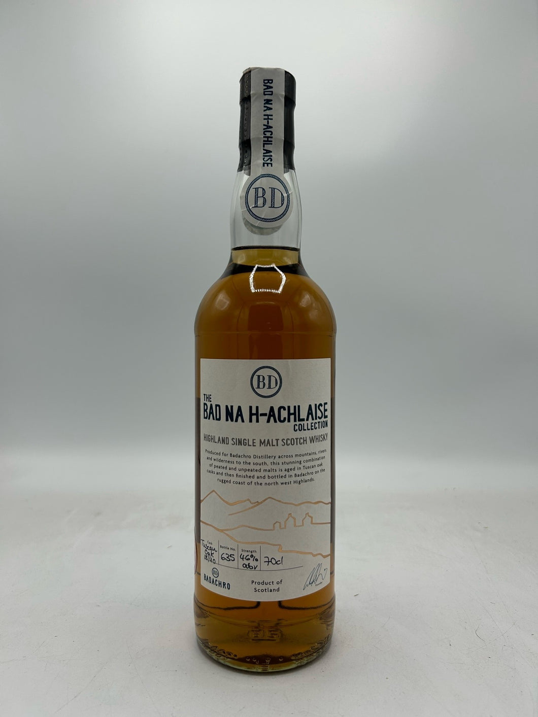 Badachro Distillery The Bad na h-Achlaise Inaugural Release