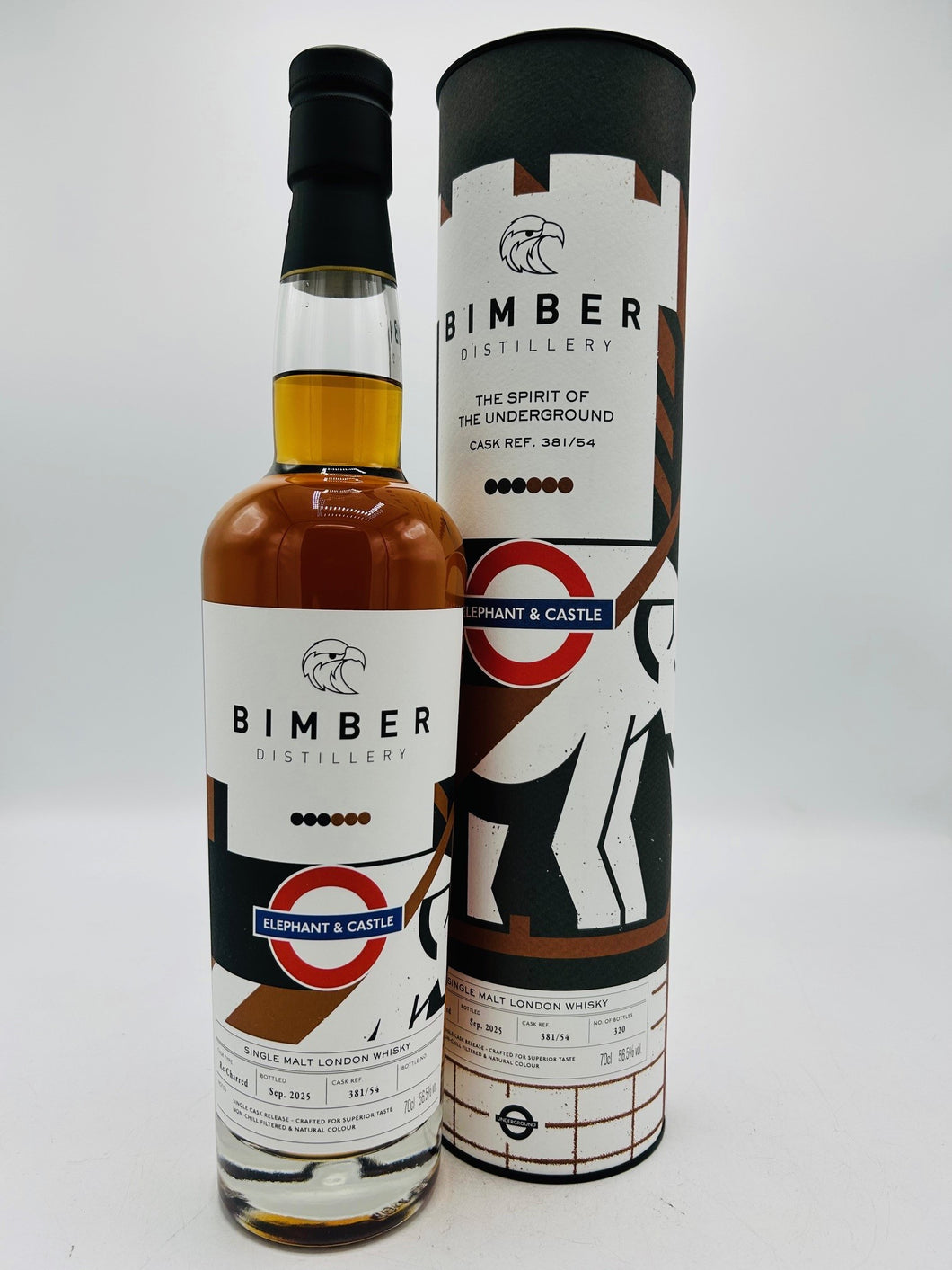 Bimber Spirit of The Underground Elephant & Castle #381/54