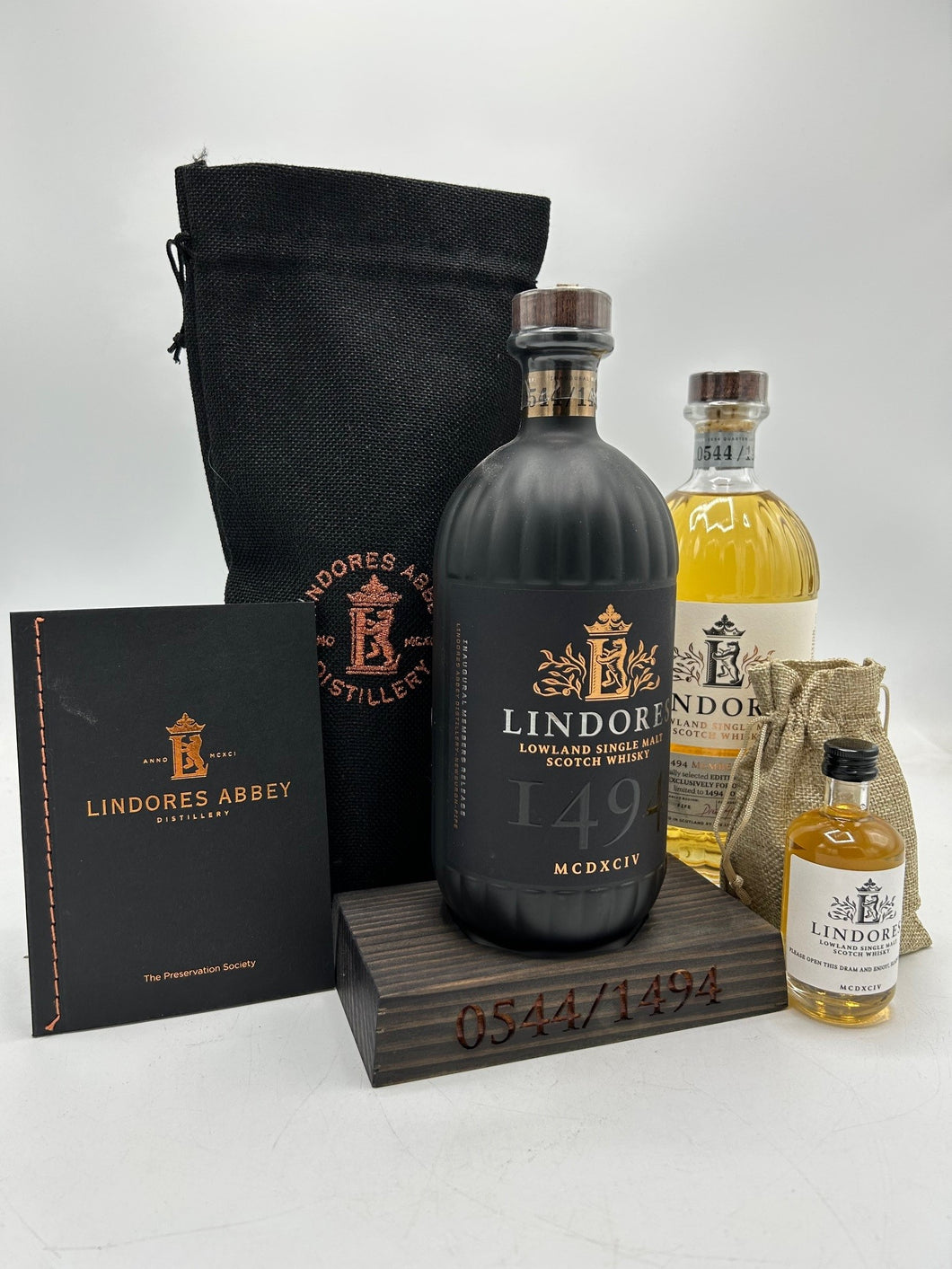 Lindores Abbey 1494 Inaugural Release, 50ml sample & 1st Members Exclusive