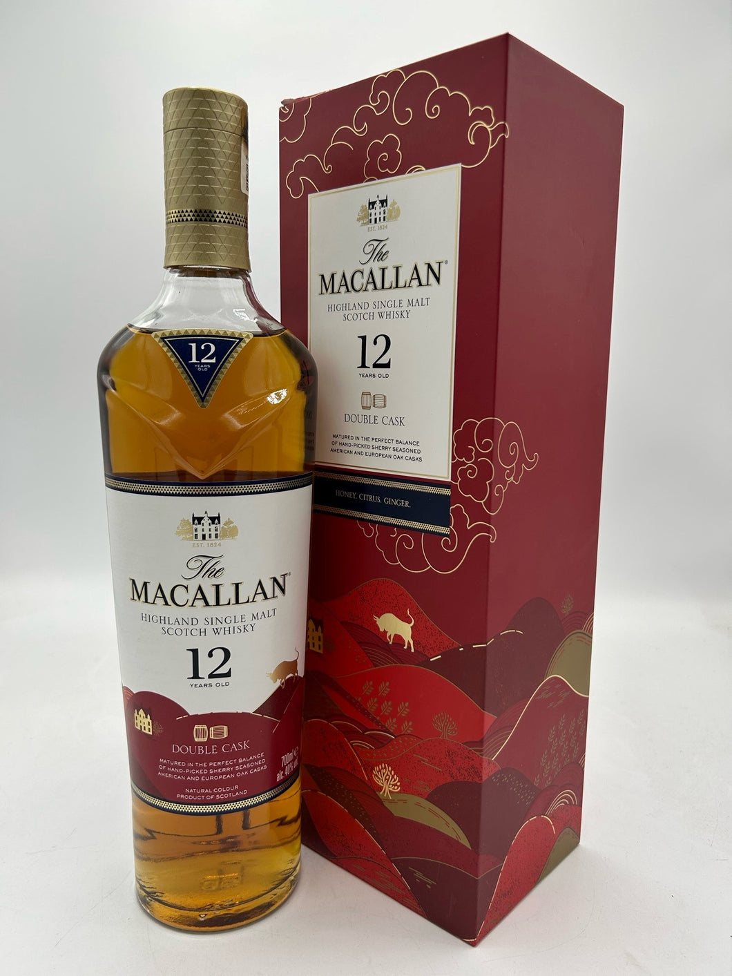 Macallan 12 Year Old Lunar New Year 2021 Year of the Ox