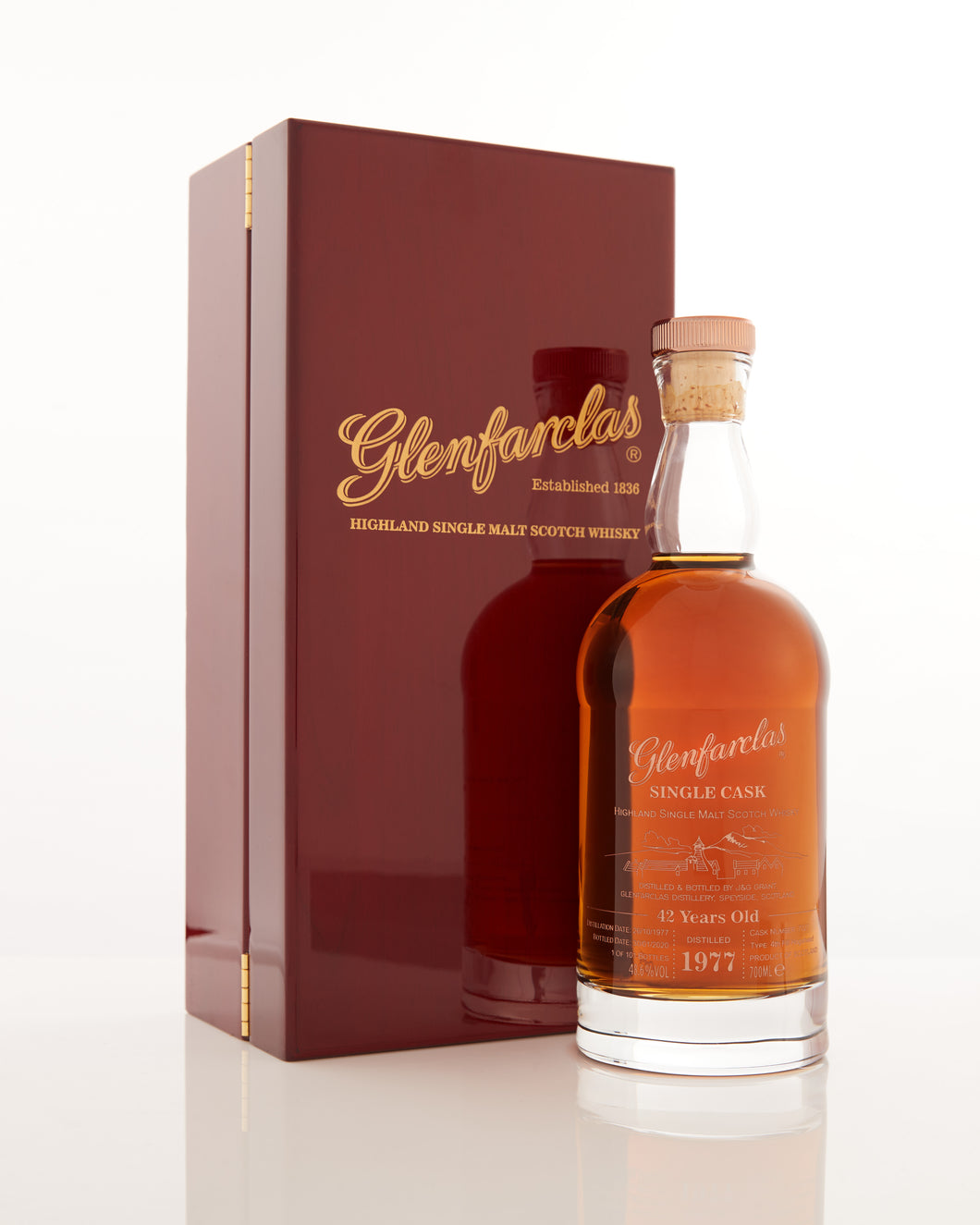 Glenfarclas 42 Year Old Special Bottling in Decanter 1977