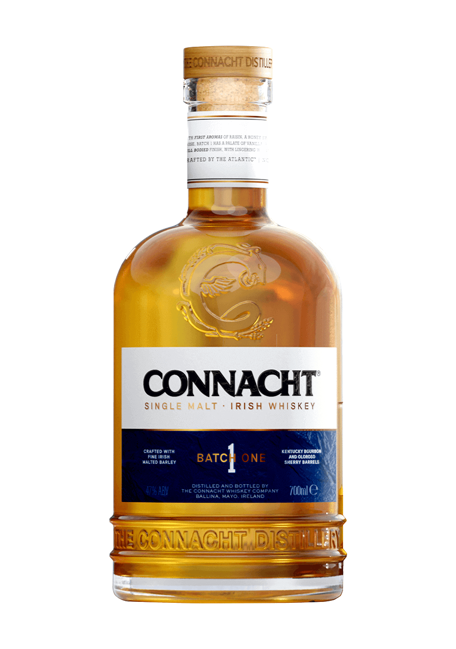 Connacht Single Malt Irish Whiskey Batch 1