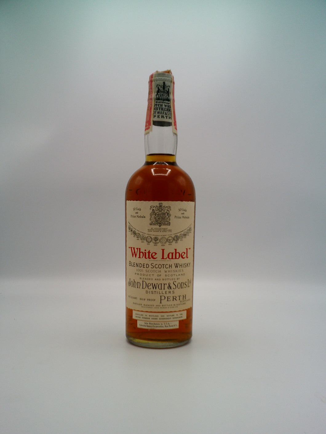 Dewars White Label Circa 1930's U.S Import