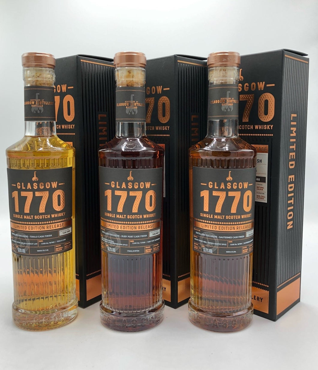 Glasgow 1770 2021 Distillery Exclusive Single Cask Releases