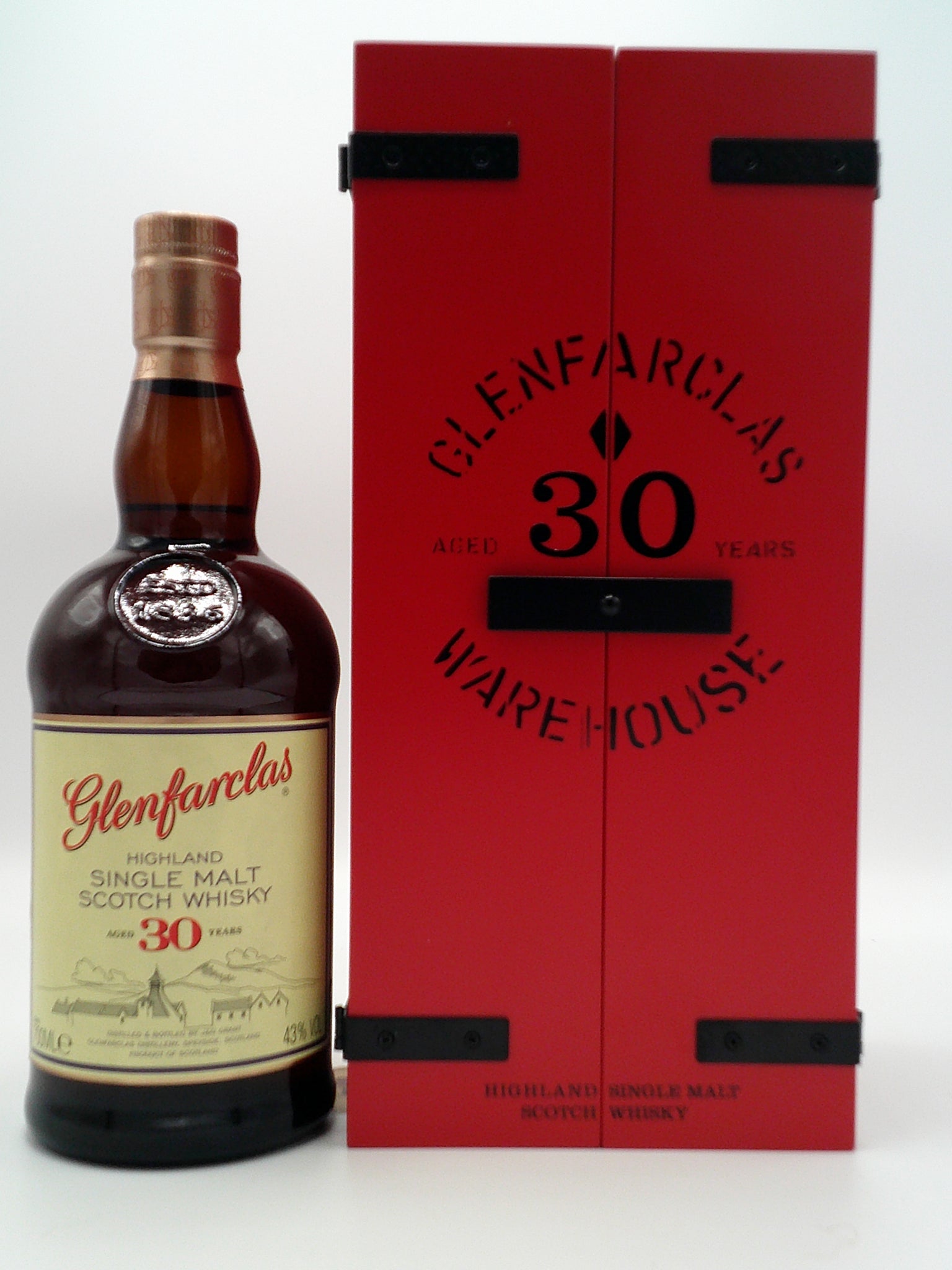 Whisky Glenfarclas 30 ans, coffret Warehouse - Cave Conseil